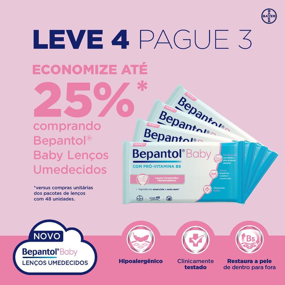Lenço Umedecido Bepantol Baby 48 unidades - 7