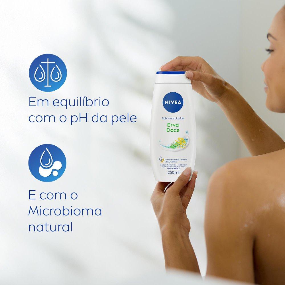 Sabonete Líquido Nivea Erva Doce 250ml - 5