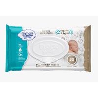 Lenço Umedecido Flock Baby Algodão e Água 50 Unidades - 1