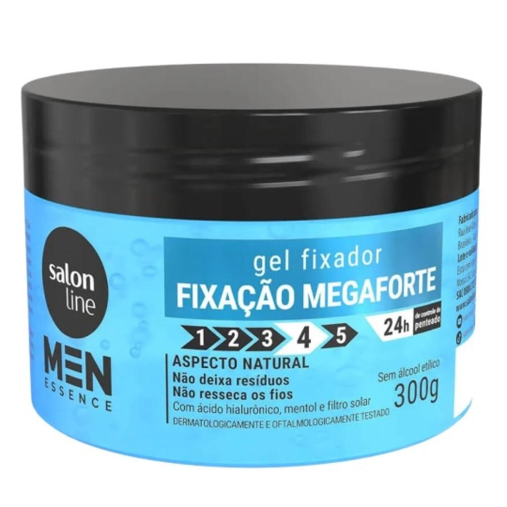 Gel Fixador Salon Line Men Essence Mega Forte 300g - 1