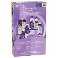 Kit Salon Line Liso Antifrizz Hidratação Shampoo 300ml + Condicionador 200ml - 2