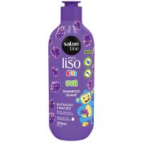Kit Salon Line Meu Liso Kids Uva Shampoo 300ml + Condicionador 200ml