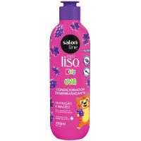 Kit Salon Line Meu Liso Kids Uva Shampoo 300ml + Condicionador 200ml - 5