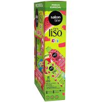 Kit Salon Line Meu Liso Kids Melancia Shampoo 300ml + Condicionador 200ml