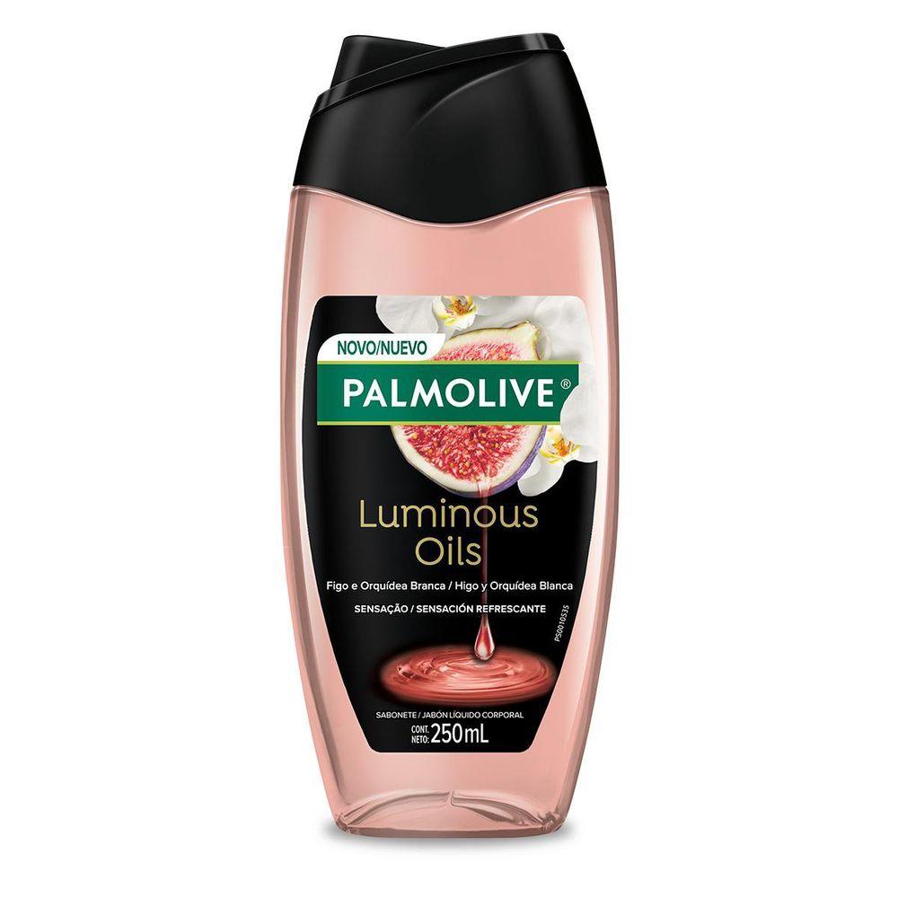 Sabonete Líquido Palmolive Luminous Oils Figo e Orquídea 250ml - 1