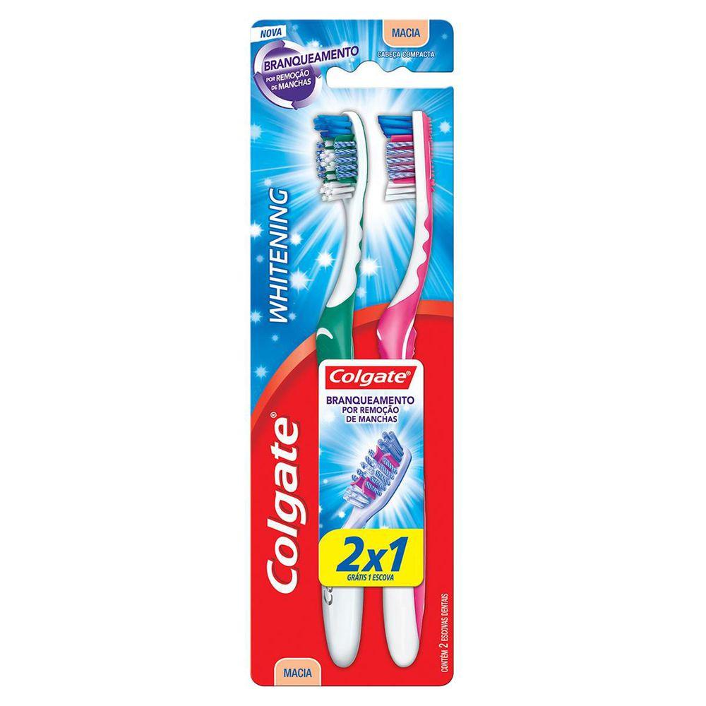 Kit Escova Dental Colgate Whitening Com 2 Unidades - 2