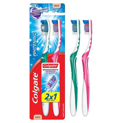 Kit Escova Dental Colgate Whitening Com 2 Unidades