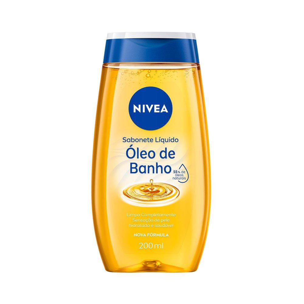 Sabonete Líquido Corporal Nivea Óleo de Banho 200ml - 1