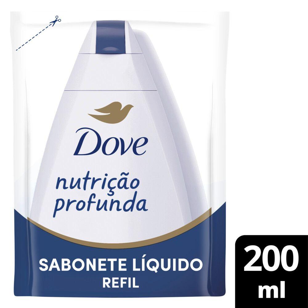 Sabonete Líquido Dove Nutrição Profunda Refil 200ml - 2