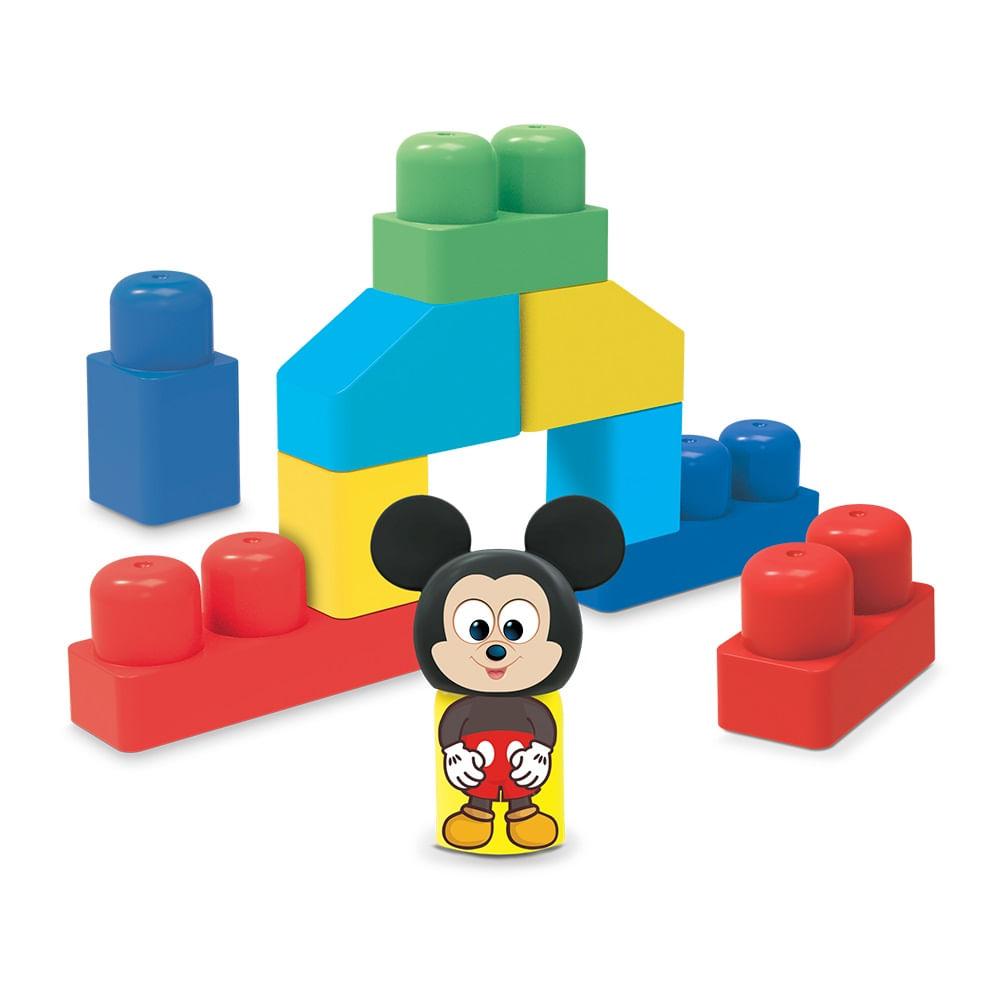 Blocos Mágicos de Montar Van Do Mickey Elka 17 Peças - 2