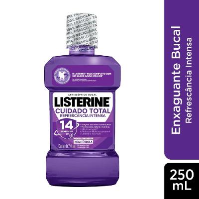 Enxaguante Bucal Listerine Cuidado Total 14 Benefícios Em 1 250ml