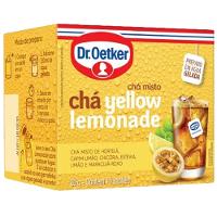 Chá Misto Dr. Oetker Yellow Lemonade 20g com 10 Unidades - 1