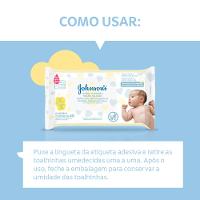 Lenço Umedecido Johnsons Baby Recém Nascido 48 Unidades - 3