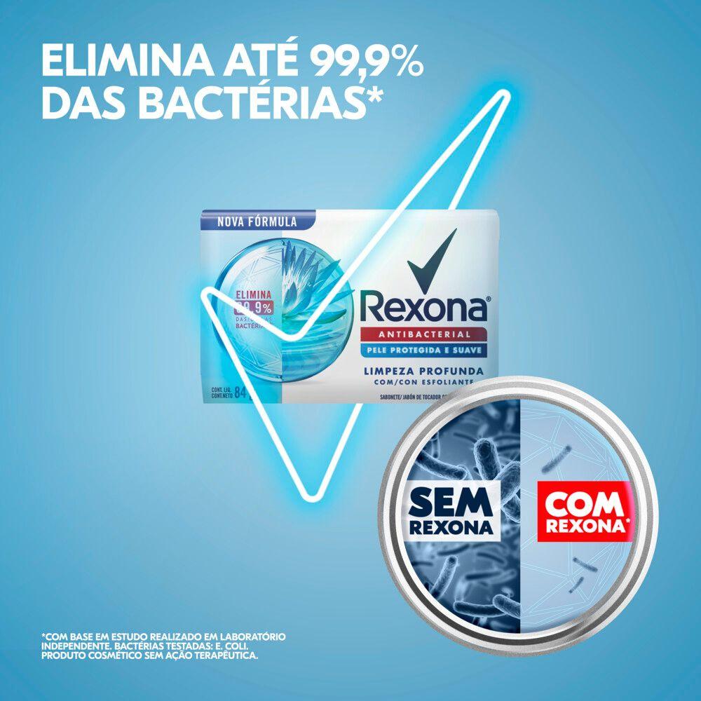 Sabonete Rexona Antibacterial Limpeza Profunda 84g - 5