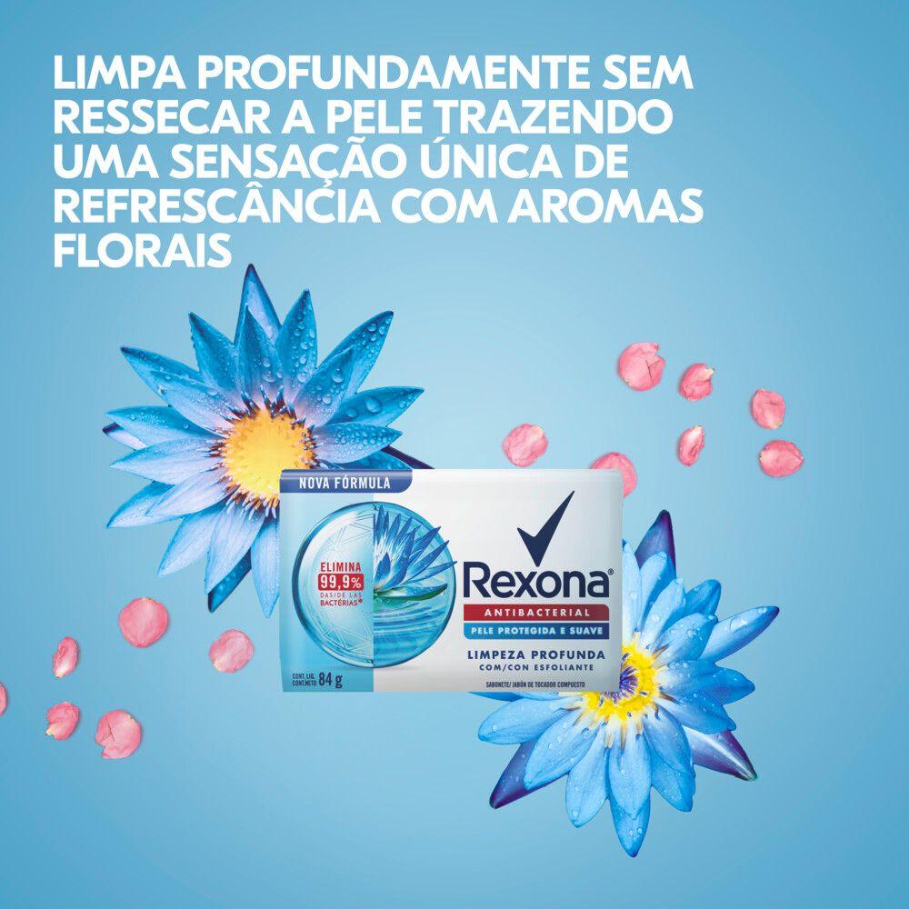 Sabonete Rexona Antibacterial Limpeza Profunda 84g - 6