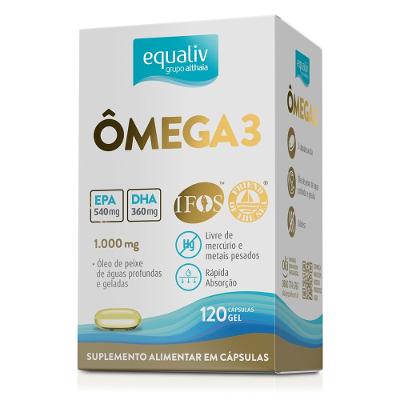 Ômega 3 Equaliv 120 Cápsulas