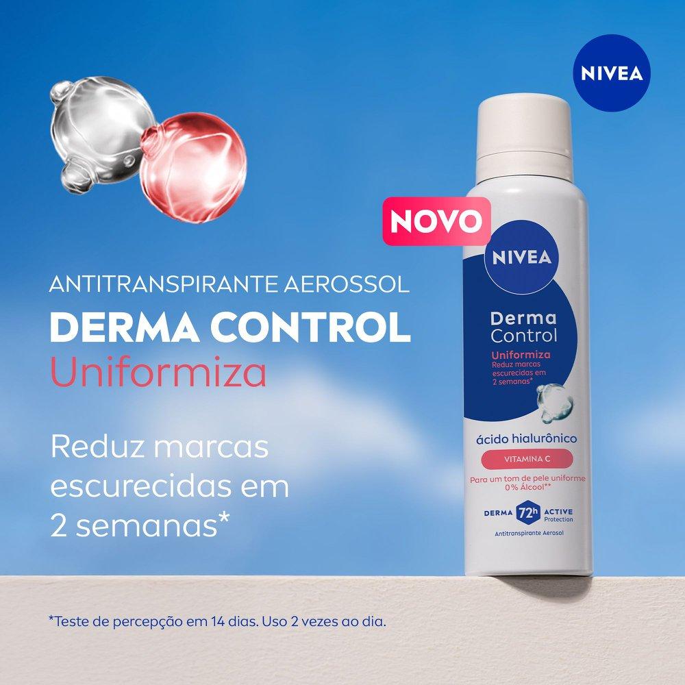 Desodorante Nivea Aerossol Derma Control Uniformiza Feminino 150ml - 2
