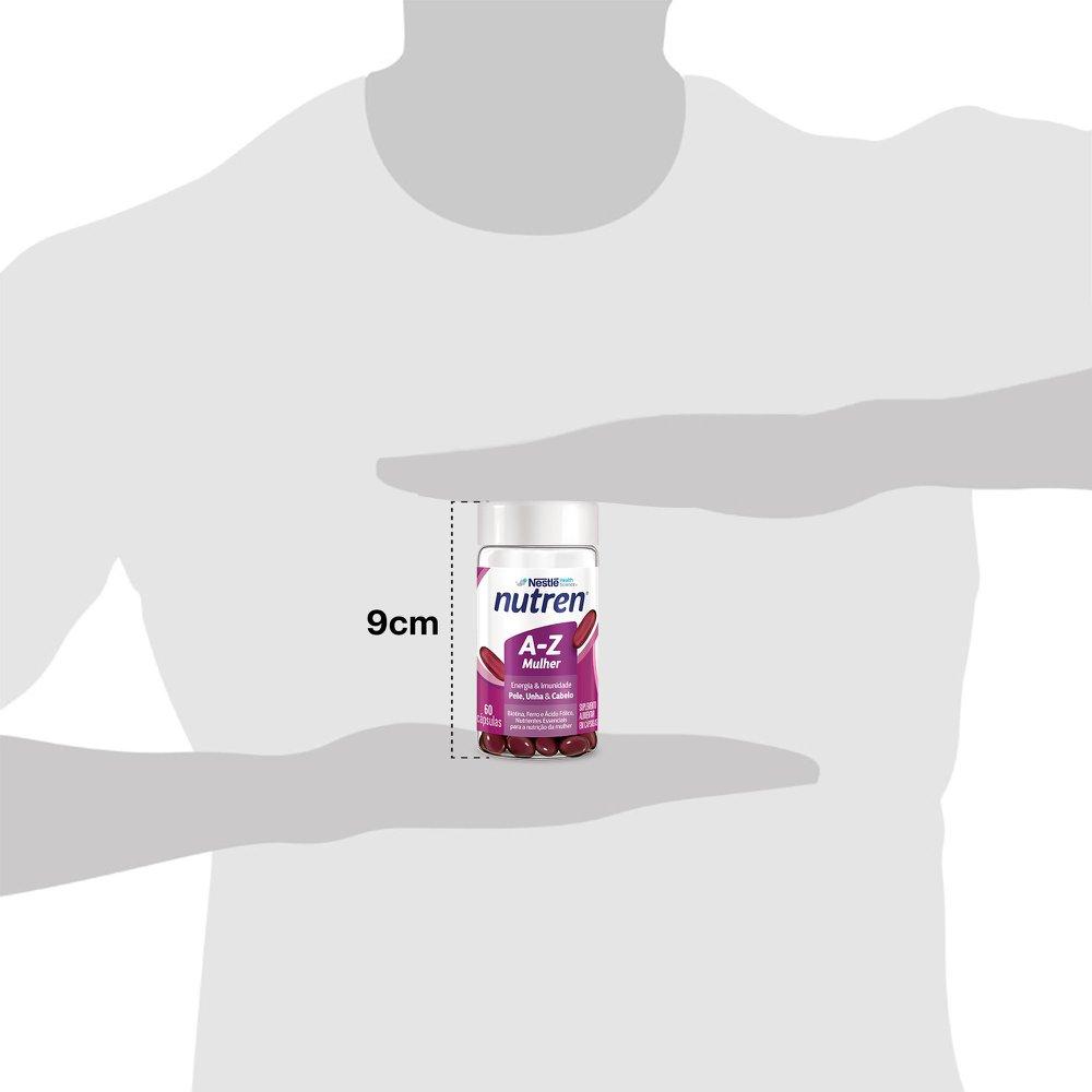 Suplemento Alimentar Nutren A-Z Mulher 60 Cápsulas - 6
