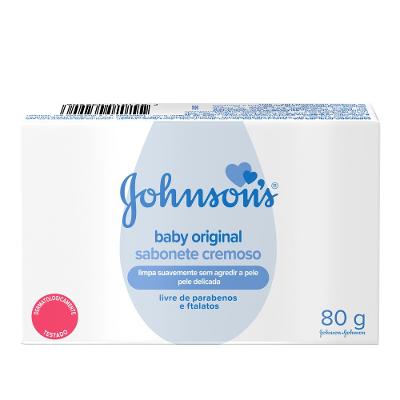Sabonete em Barra Johnsons Baby Original 80g
