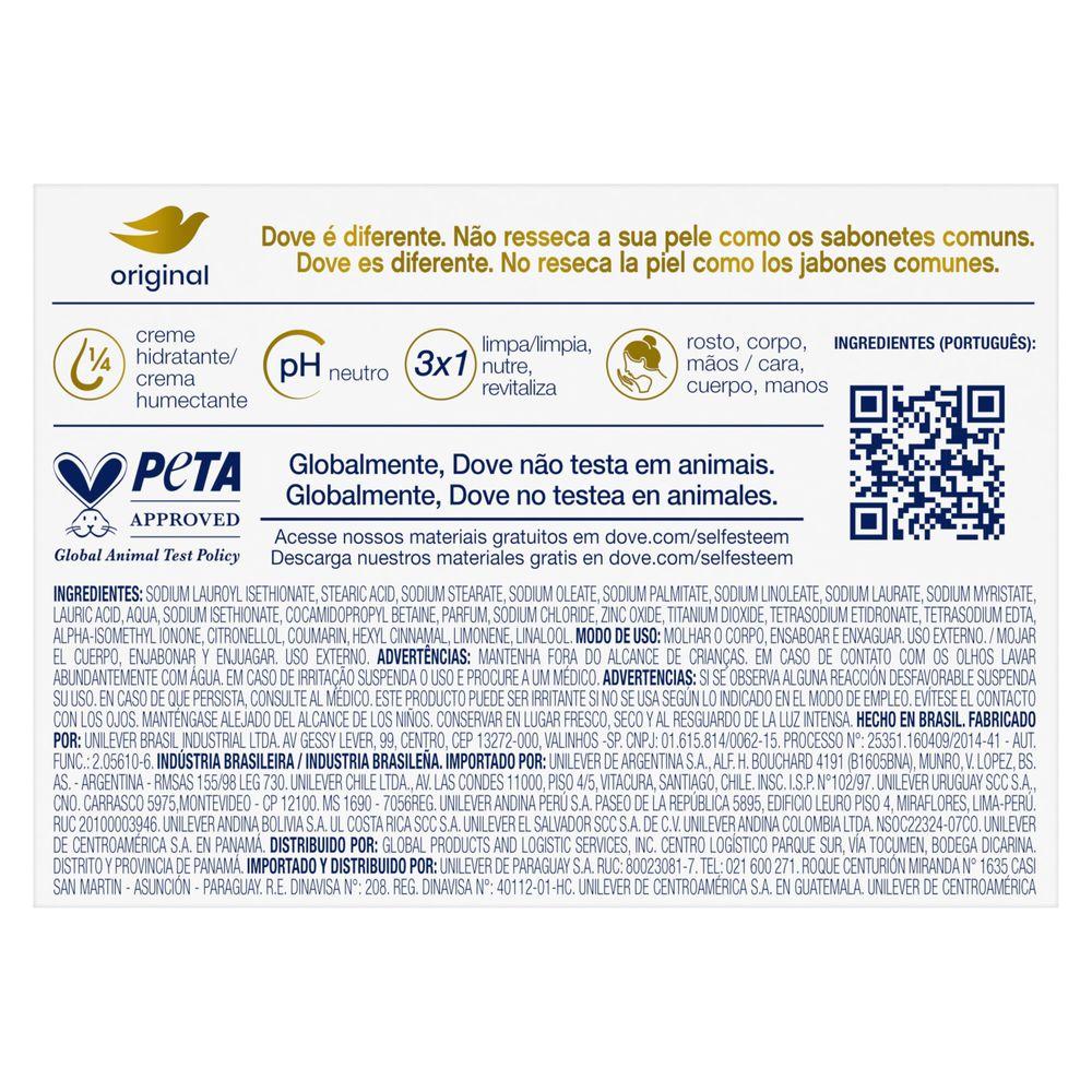 Sabonete em barra Dove  Original 90g - 3