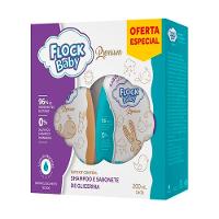 Kit Shampoo e Sabonete Flock Baby Com 200ml Cada - 1