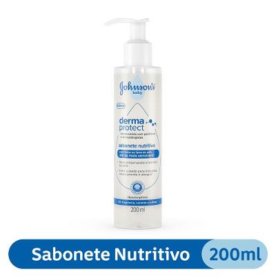 Sabonete Liquido Infantil Johnson Baby Nutritivo Derma 200ml