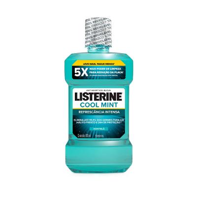 Enxaguante Bucal Listerine Cool Mint Refrescância Intensa 500ml
