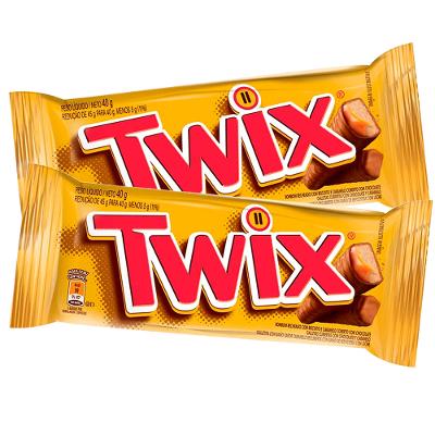 Kit 2 Chocolate Twix Original 40g