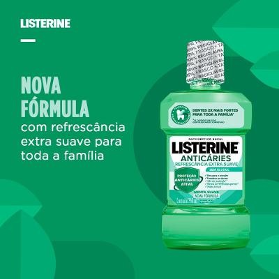 Enxaguante Bucal Listerine Anticaries 250ml