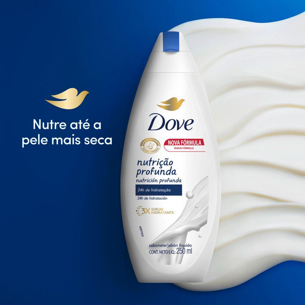 Sabonete Líquido Dove Shower Nutrição Profunda 250ml - 6