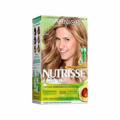 Tintura Garnier Nutrisse 70 Mel Louro Natural