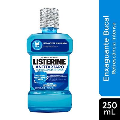 Enxaguante Bucal Listerine Antitártaro Sem Álcool 250ml