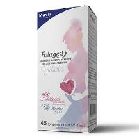 Folagest Gestantes 400mg 45 Comprimidos - 1