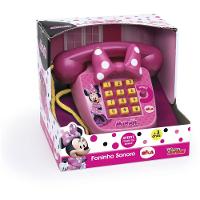 Telefone Foninho Sonoro Minnie Elka - 1