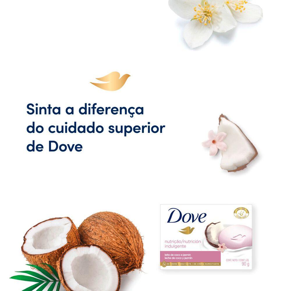 Sabonete em Barra Dove Delicious Care Leite de Coco e Jasmim 90g - 7
