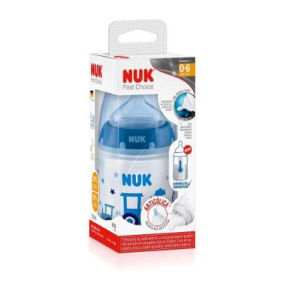 Mamadeira Nuk First Choice Controle de Temperatura Boy 150ml