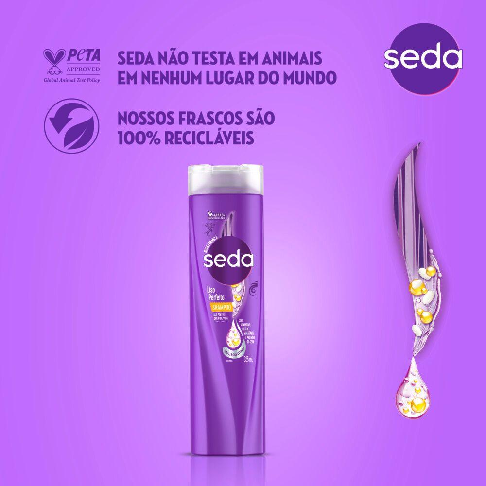 Shampoo Seda Liso Perfeito 325ml - 4