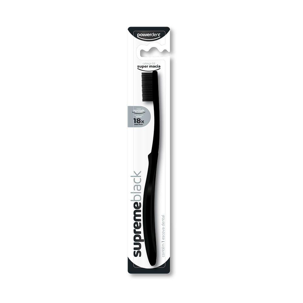 Escova Dental Powerdent Supreme Black - 1