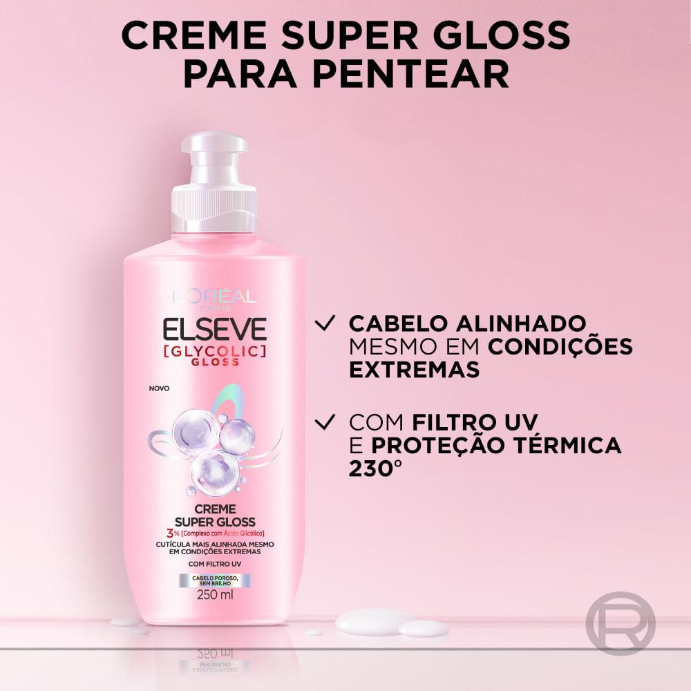 Creme de Pentear Elseve Glycolic Gloss 250ml - 2