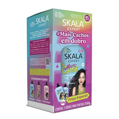 Creme de Pentear Skala Expert Mais Cachos Com 2 Unidades de 250g Cada