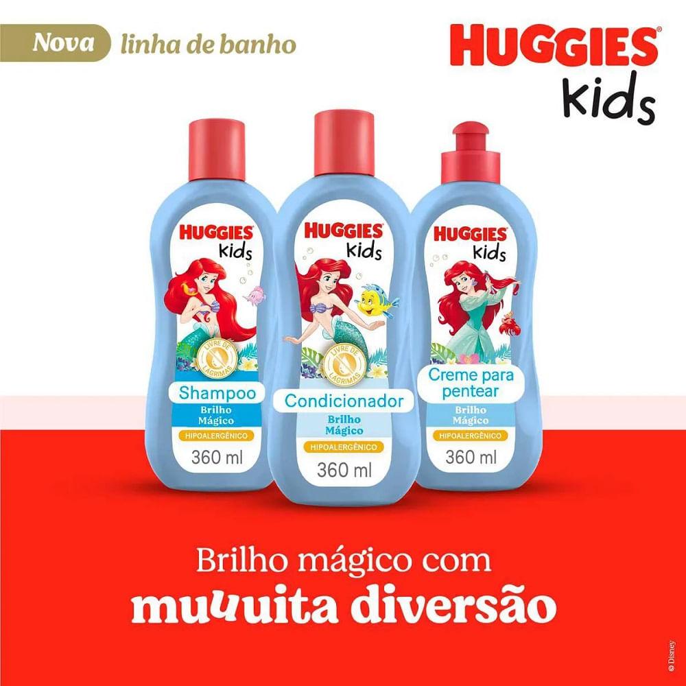 Creme de Pentear Infantil Huggies Kids Brilho Mágico 360ml - 8
