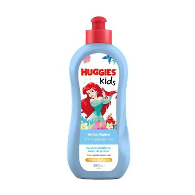 Creme de Pentear Infantil Huggies Kids Brilho Mágico 360ml