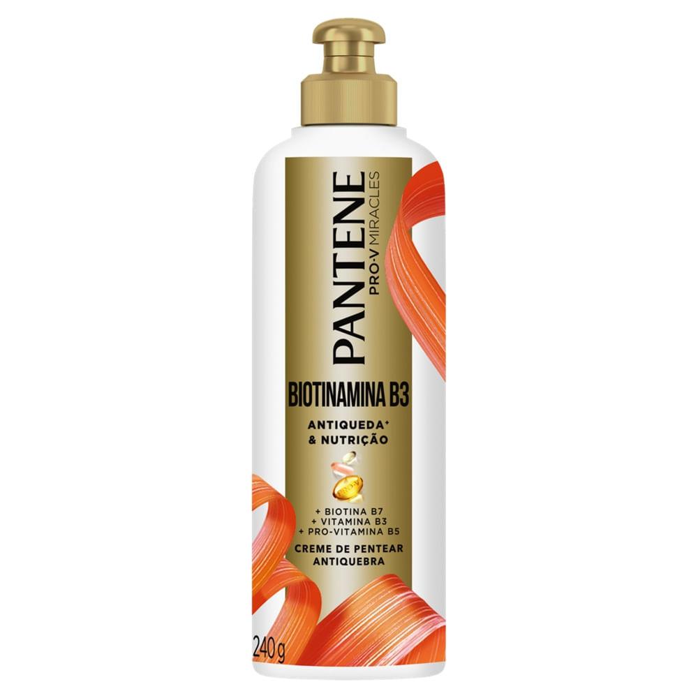 Creme de Pentear Pantene Biotinamina B3 Antiqueda e Nutrição 240g - 1