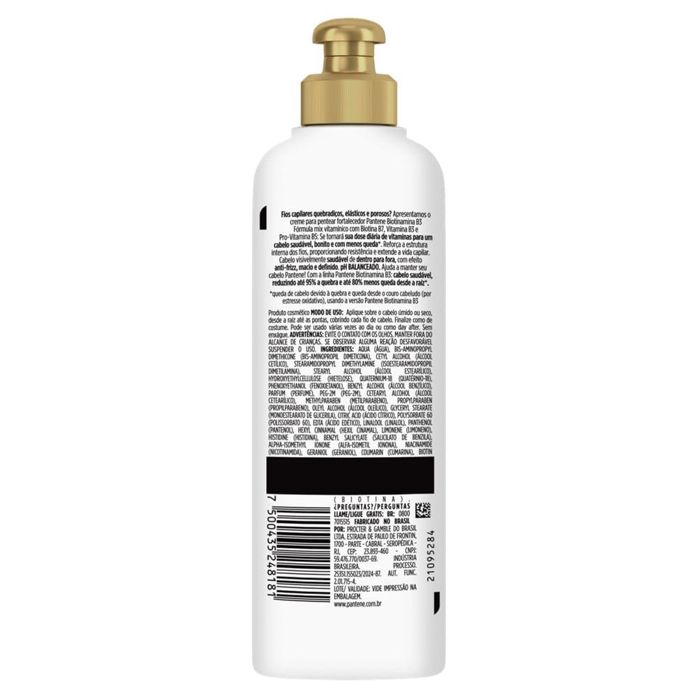 Creme de Pentear Pantene Biotinamina B3 Antiqueda e Nutrição 240g - 2