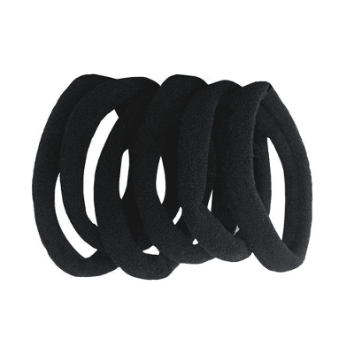 Elástico de Meia Sveda Hair Preto 0742s 6 Unidades