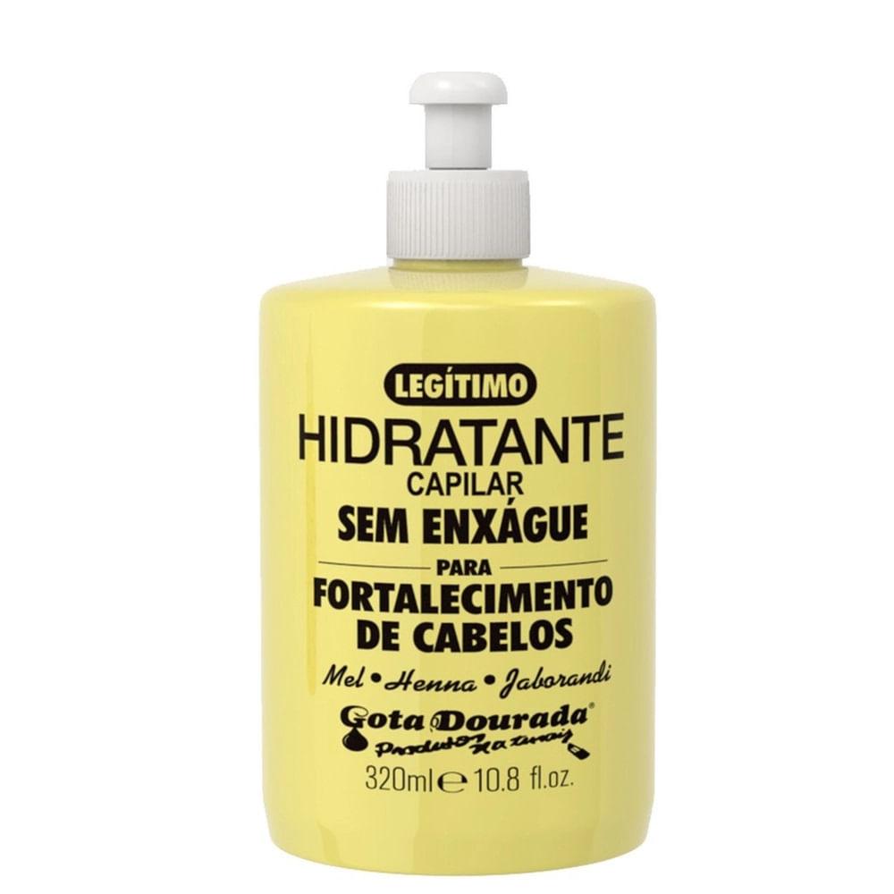 Creme para Pentear Gota Dourada Fortalecimento 320ml - 1
