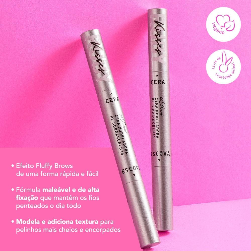 Cera Modeladora de Sobrancelhas Go Brow Ruby Kisses 1,15g - 7