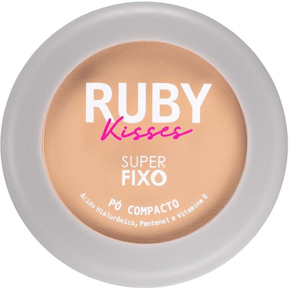 Pó Compacto Ruby Kisses Super Fixo Cor 130 9g - 1