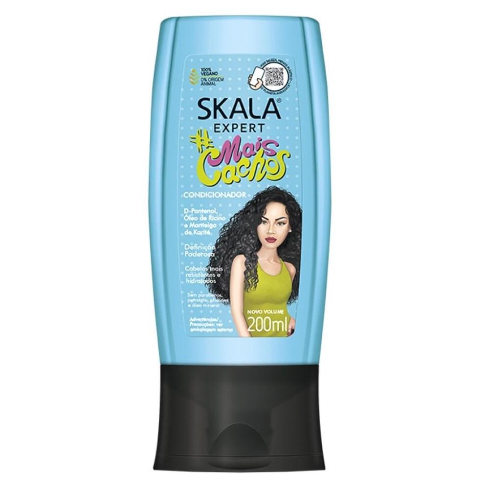 Kit Skala Mais Cachos Shampoo 325ml + Condicionador 200ml - 3