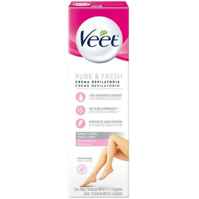 Creme Depilatório Veet Pure & Fresh Pele Normal 100ml